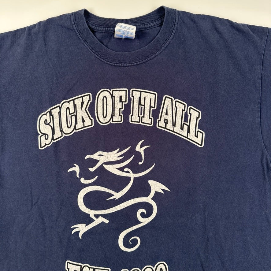 Sick Of It All Shirt Medium New York Hardcore