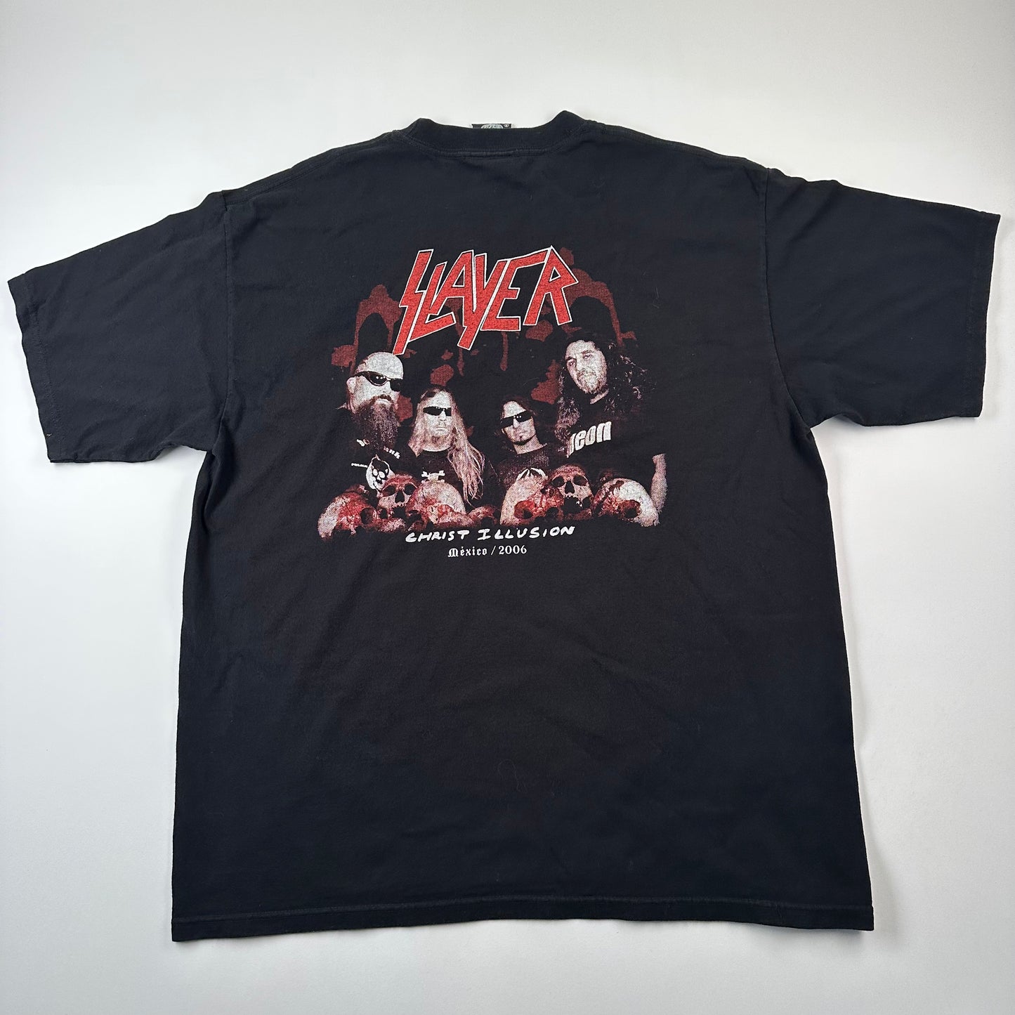 Vintage 2006 Slayer Shirt XL Christ Illusion Mexico