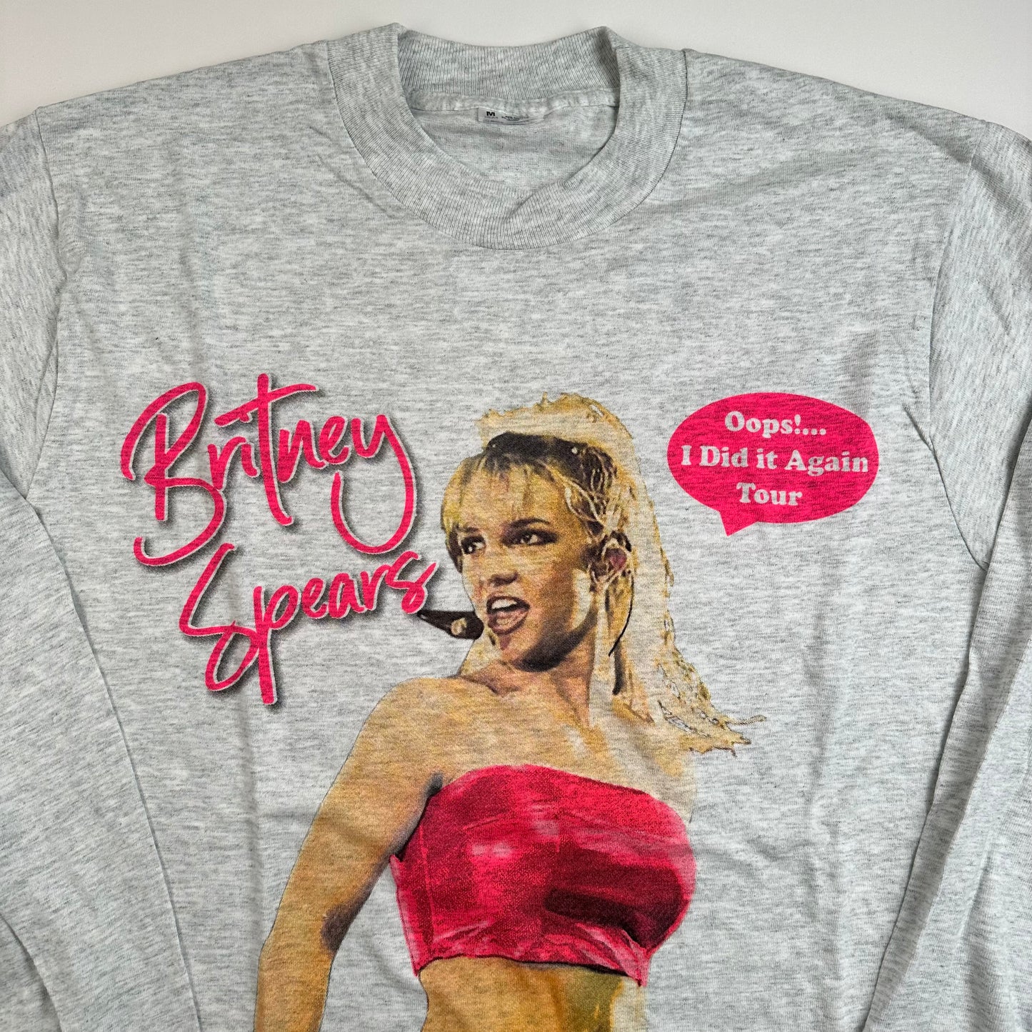 Vintage 2000 Britney Spears Long Sleeve Shirt Medium