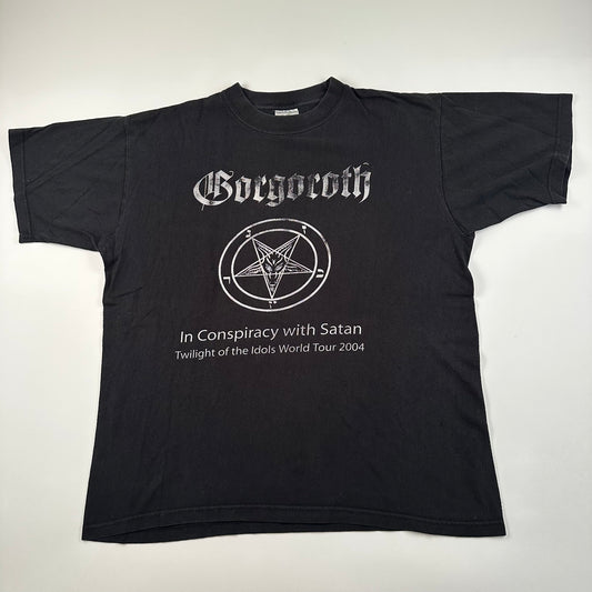 Vintage 2004 Gorgoroth Shirt Large In Conspiracy With Satan