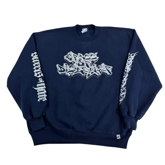 Cross Of Disbelief Crewneck Sweatshirt Large
