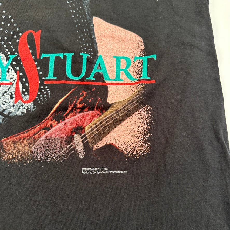 Vintage 1996 Marty Stuart Shirt Medium Signed