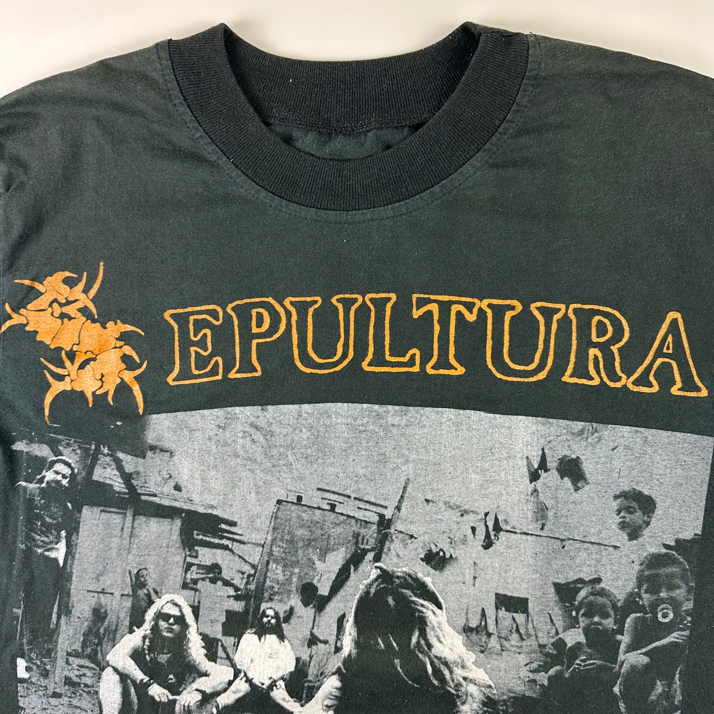 Vintage 90s Sepultura Shirt Large Brazilian Fan Club