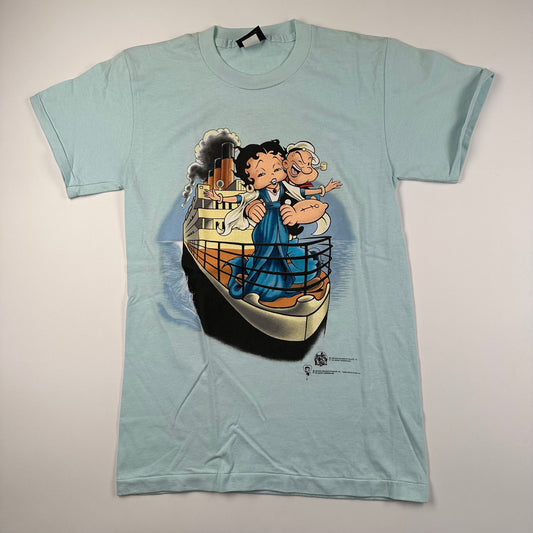 Vintage 1998 Betty Boop Popeye Titanic Shirt Small