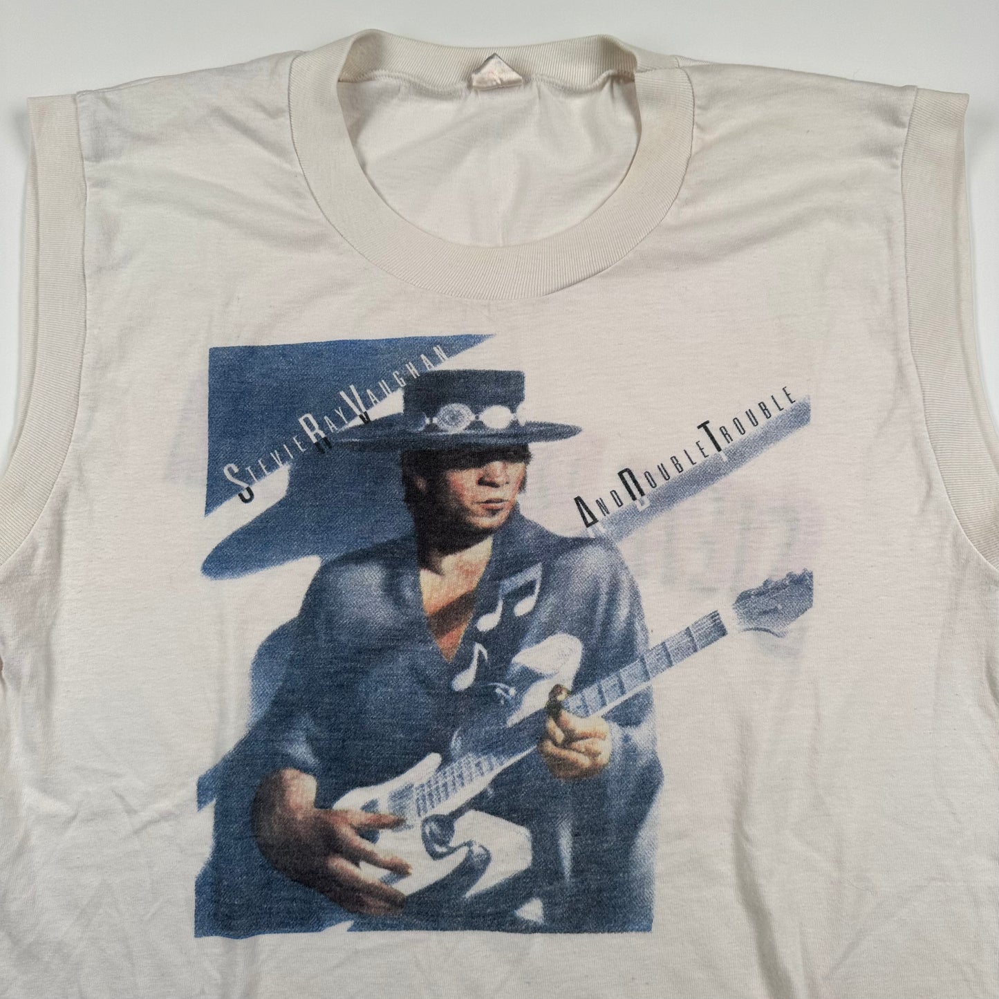 Vintage 1984 Stevie Ray Vaughan Sleeveless Shirt Medium