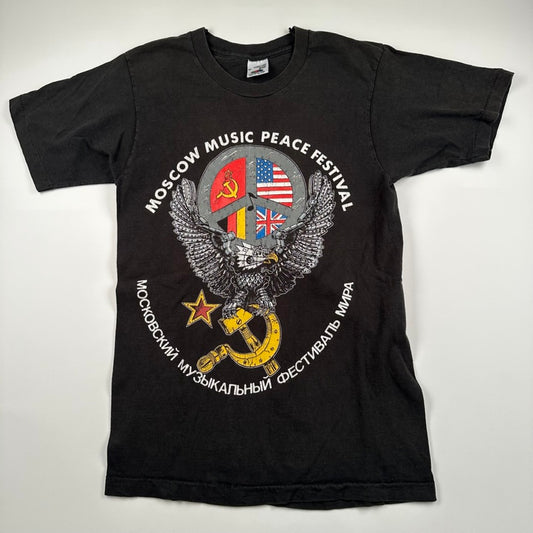 Vintage 1989 Moscow Music Peace Festival Shirt Small