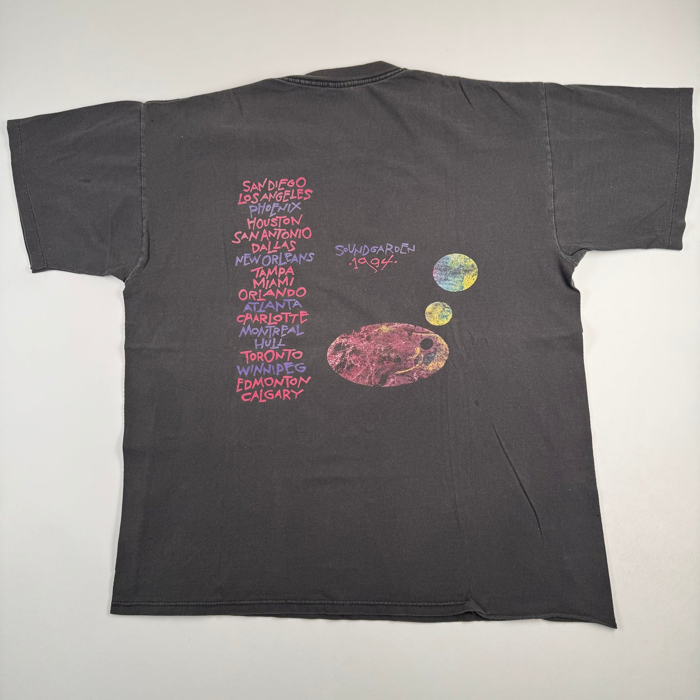 Vintage 1994 Soundgarden Shirt XL Superunknown