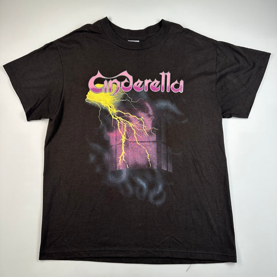 Vintage 1986 Cinderella Shirt Large Night Songs