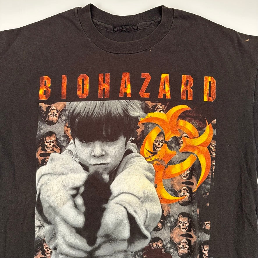 Vintage 90s Biohazard Shirt Large Tales From The Hardside