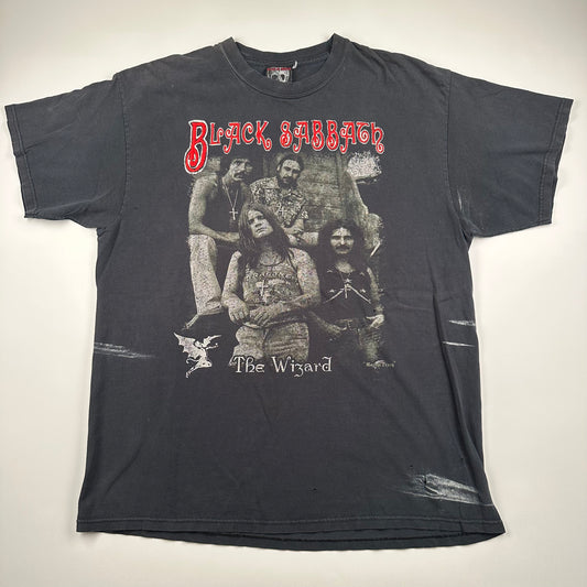 Vintage 90s Black Sabbath Shirt XL The Wizard