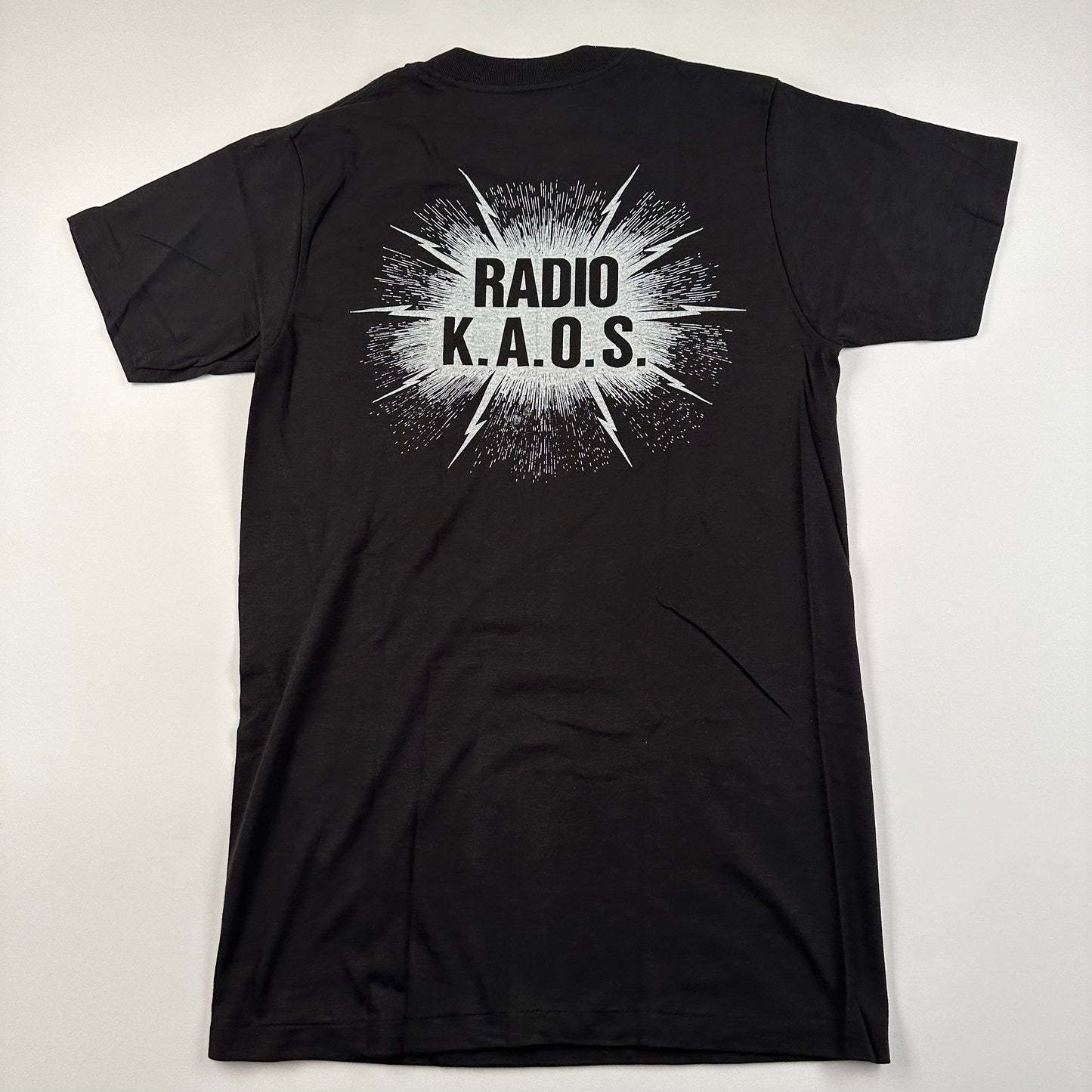 Vintage 1987 Roger Waters Shirt Medium Radio Kaos