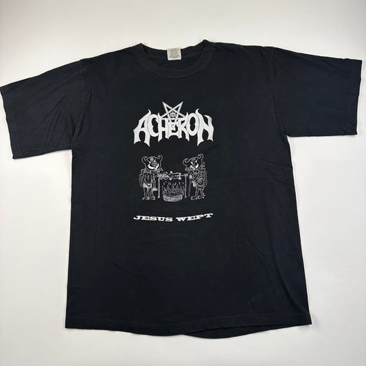 Vintage 90s Acheron Shirt XL Jesus Wept