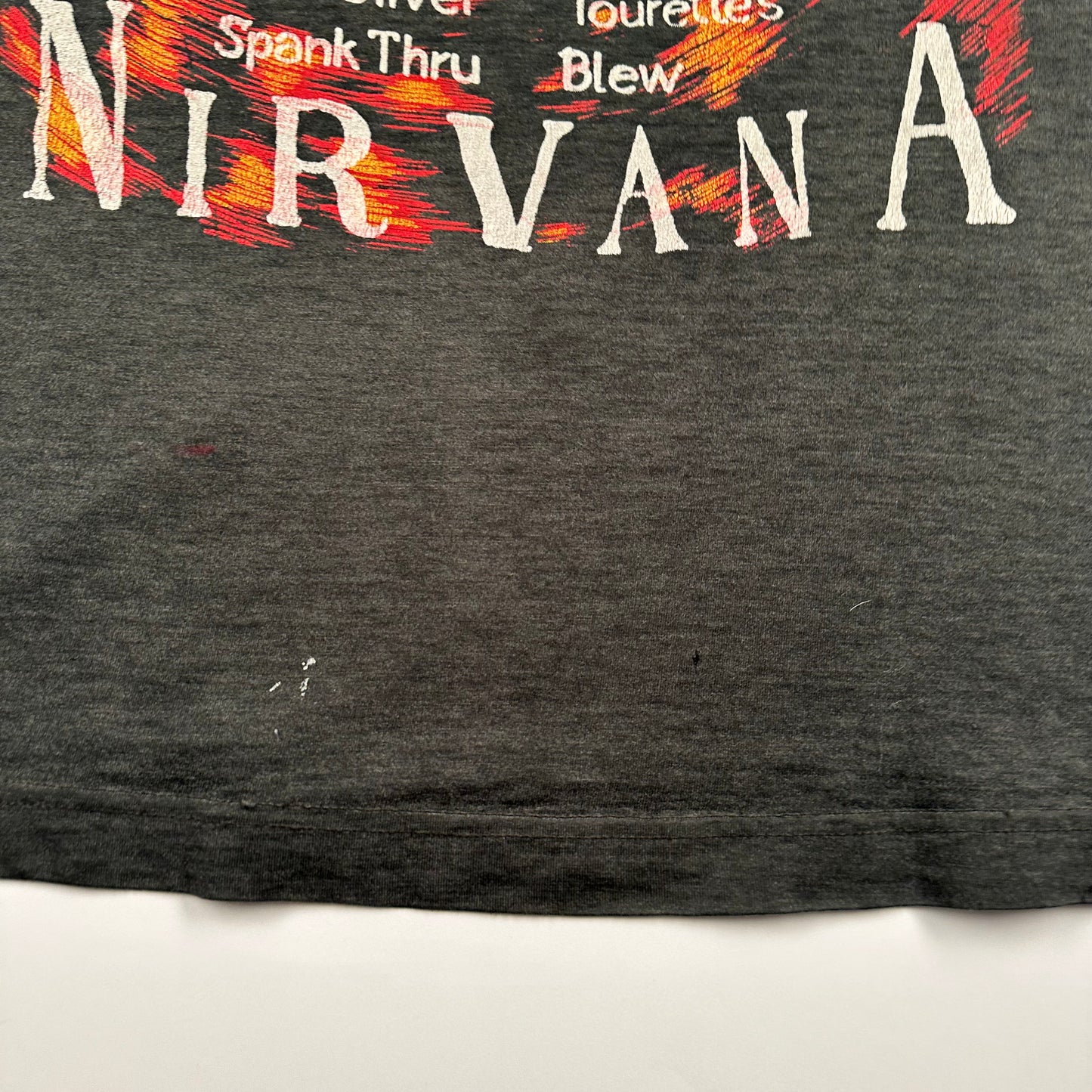 Vintage 90s Nirvana Shirt XL Drain You