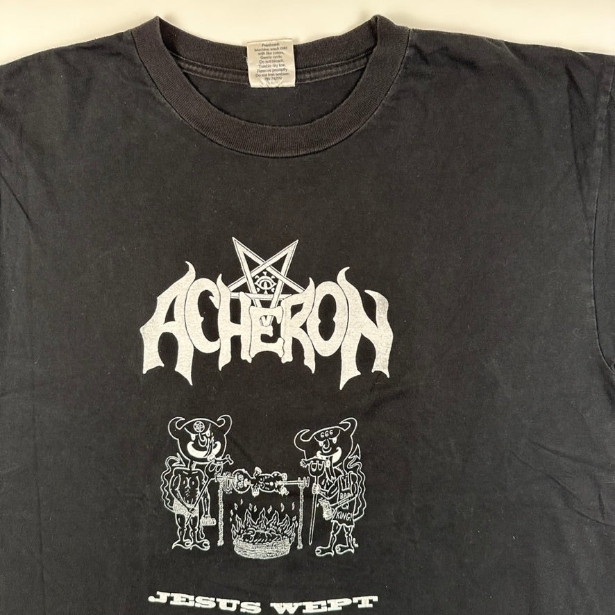 Vintage 90s Acheron Shirt XL Jesus Wept