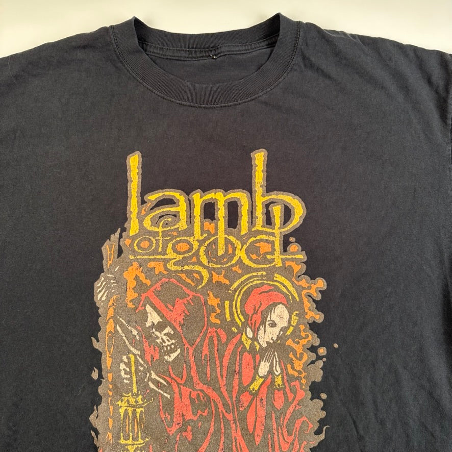 Vintage 2008 Lamb Of God Shirt XL Pray For Blood