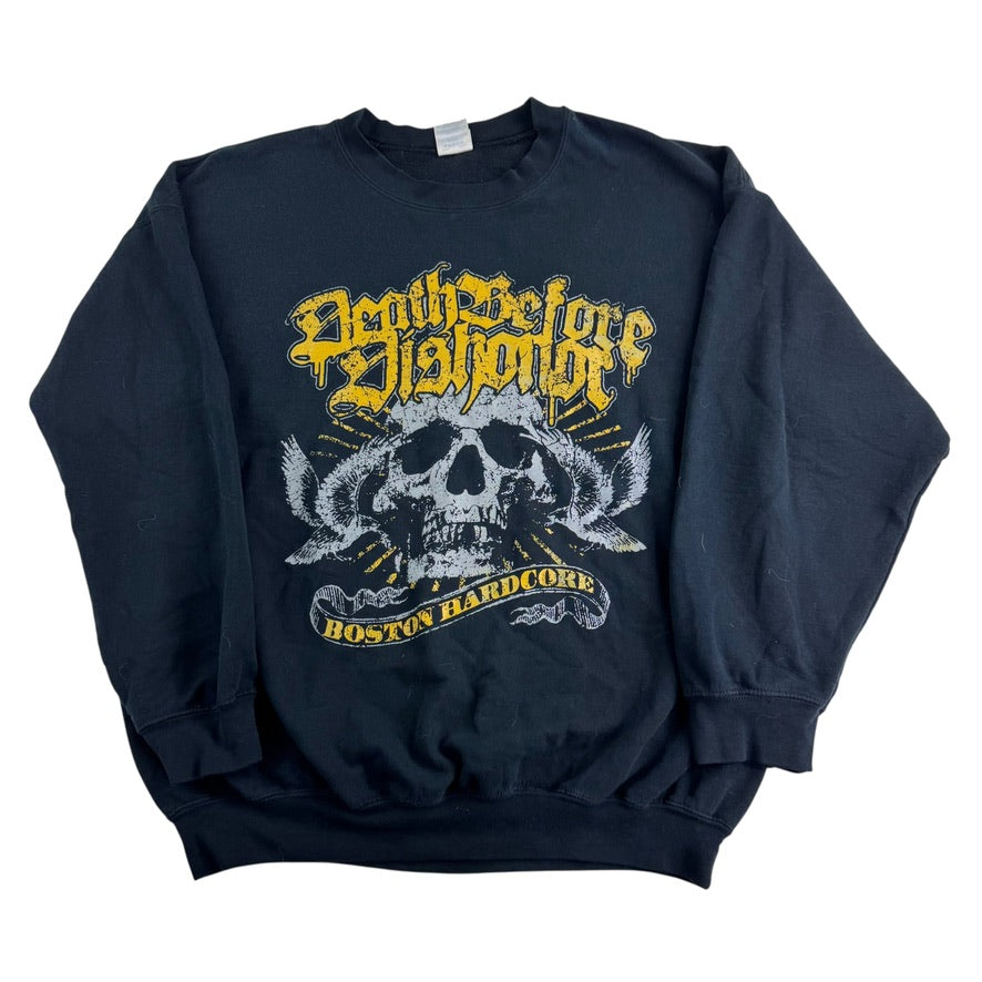2000s Death Before Dishonor Sweatshirt XL