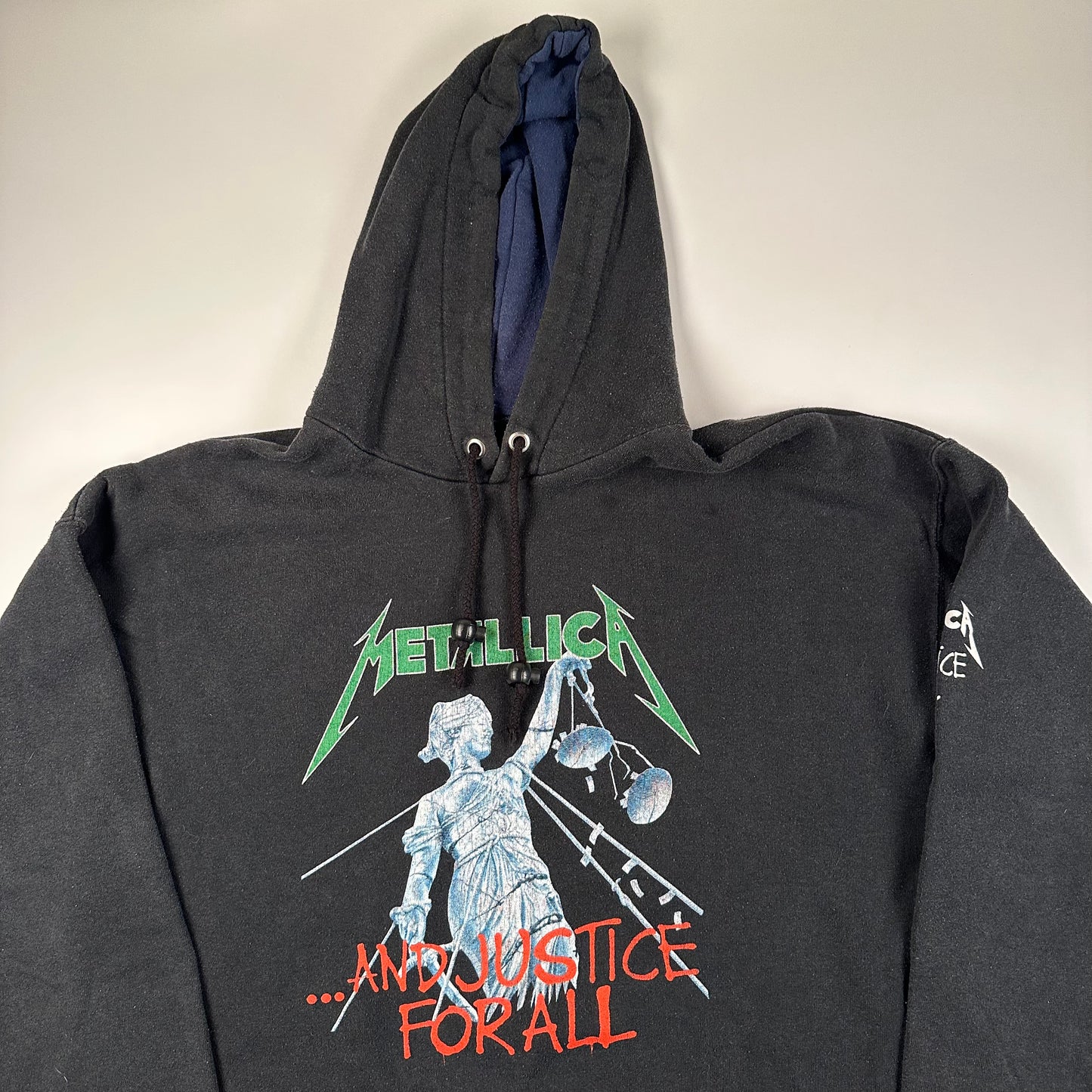 Vintage 90s Metallica Shirt XL And Justice For All