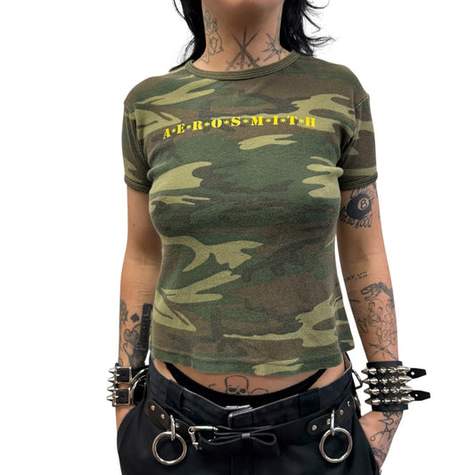 Vintage 90s Aerosmith Women's Shirt Medium
