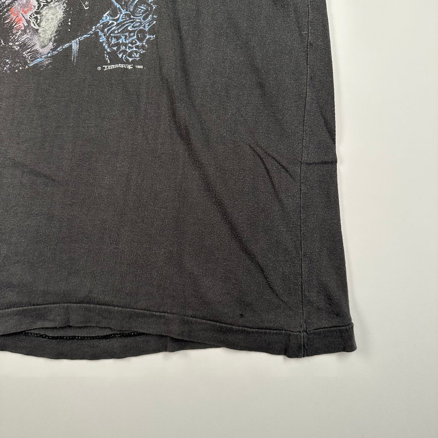 Vintage 1990 Entombed Shirt XL Left Hand Path