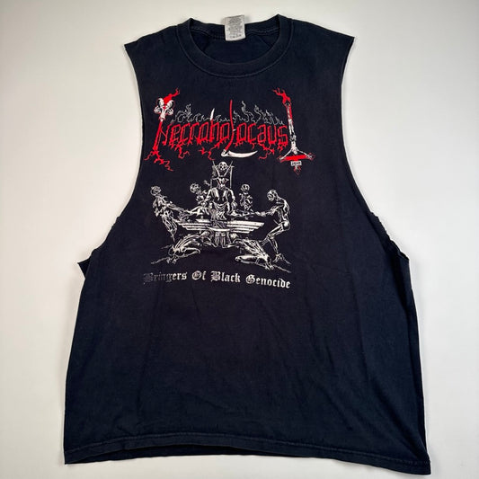 Vintage 2000s Necroholocaust Sleeveless Shirt Large