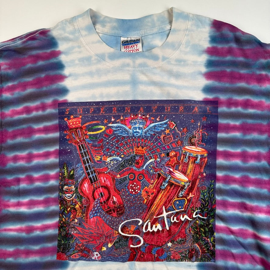 Vintage 2000 Santana Shirt Large Supernatural