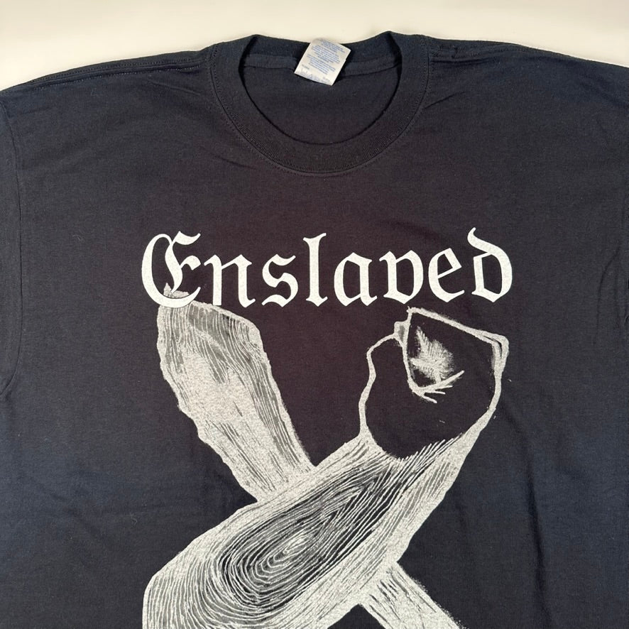 Vintage 2000s Enslaved Shirt XL Fusion Of Sense And Earth