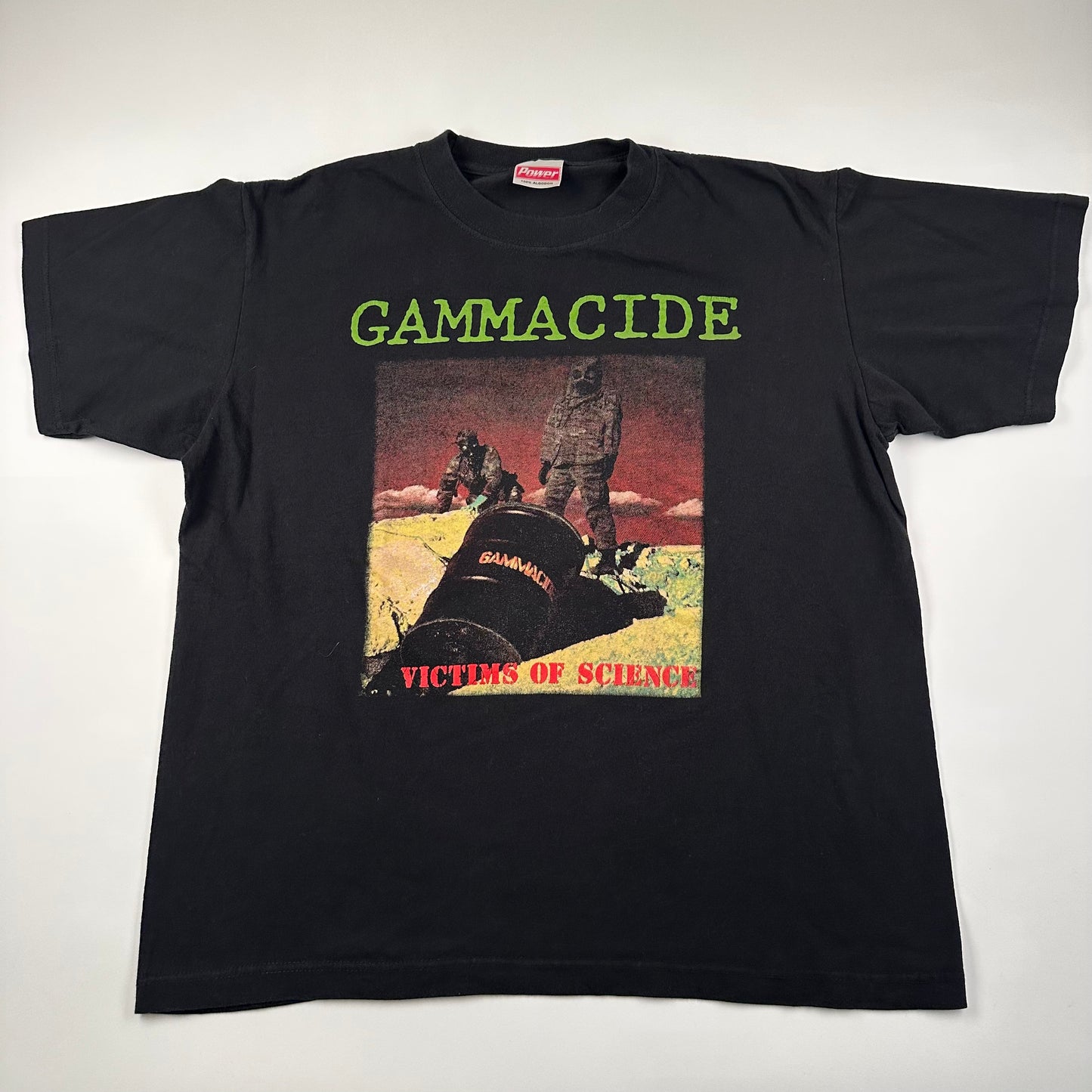 Vintage 90s Gammacide Shirt Large Victims Of Science