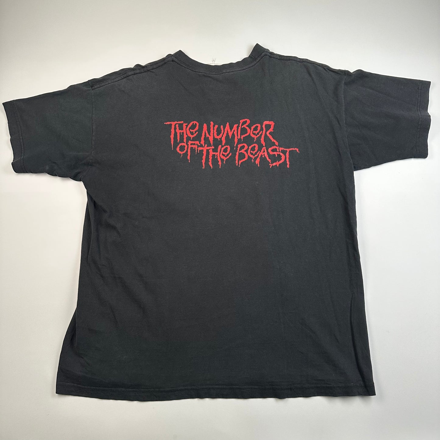 Vintage 90s Iron Maiden Shirt Large The Number Of The Beast