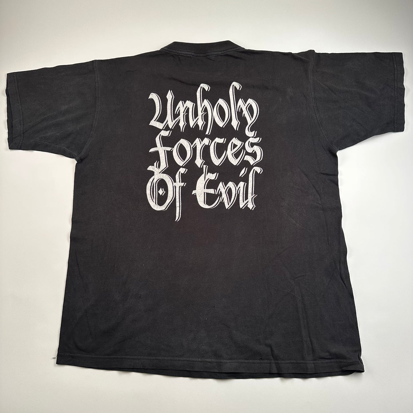 Vintage 90s Immortal Shirt XL Unholy Forces