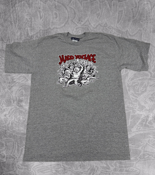 Madd Vintage Memorial T-Shirt - Gray