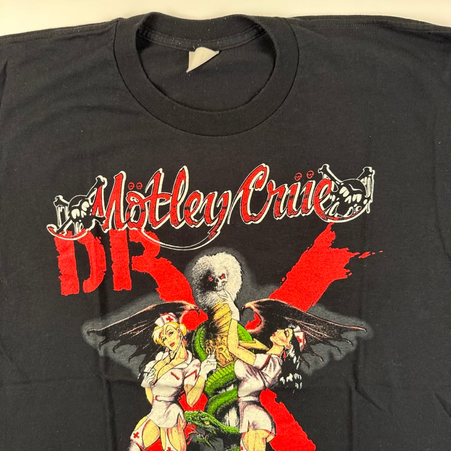 Vintage 1989 Motley Crue Shirt Large Dr X Feelgood