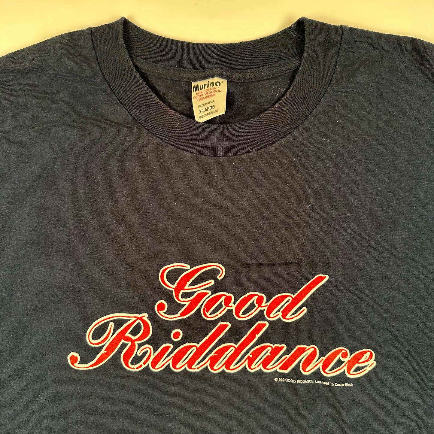 Vintage 1999 Good Riddance Shirt XL Operation Phoenix