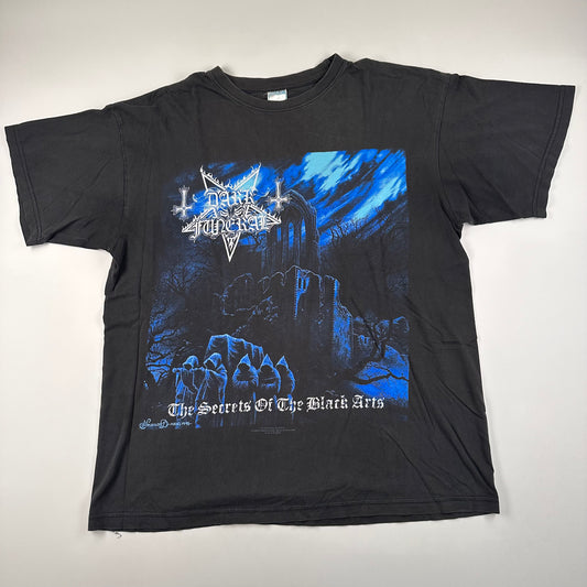 Vintage 1998 Dark Funeral Shirt Large The Secrets Of The Black Arts