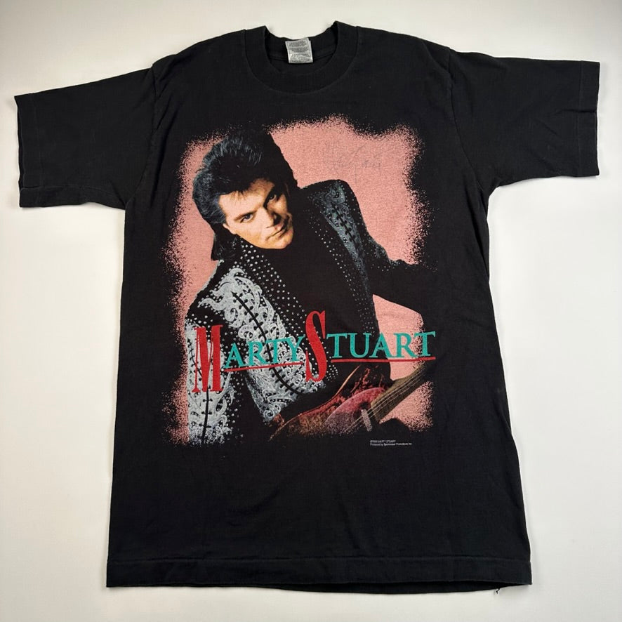 Vintage 1996 Marty Stuart Shirt Medium Signed