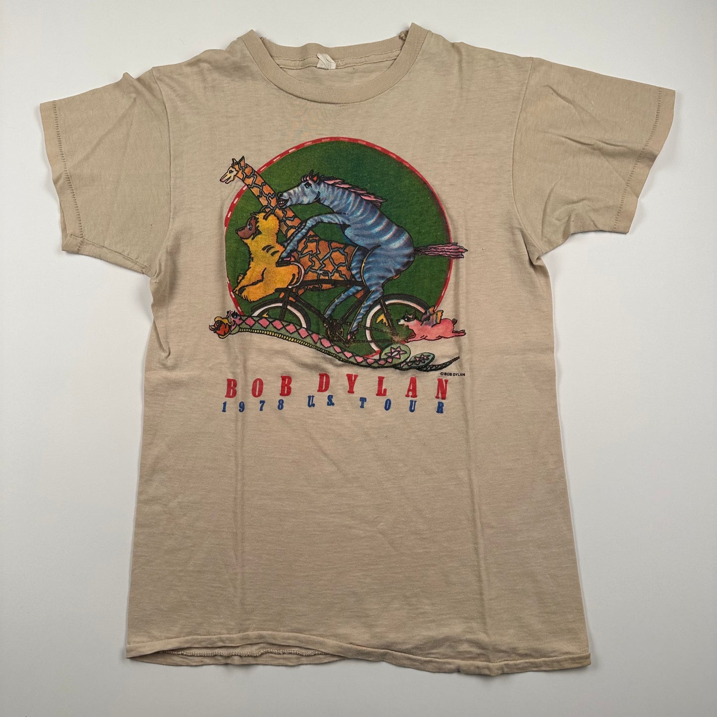 Vintage 1978 Bob Dylan Shirt Medium