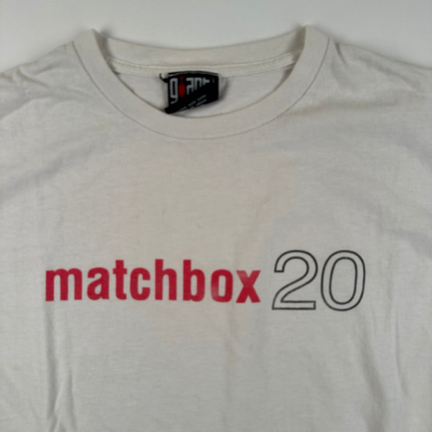 Vintage 90s Matchbox 20 Long Sleeve Shirt Large