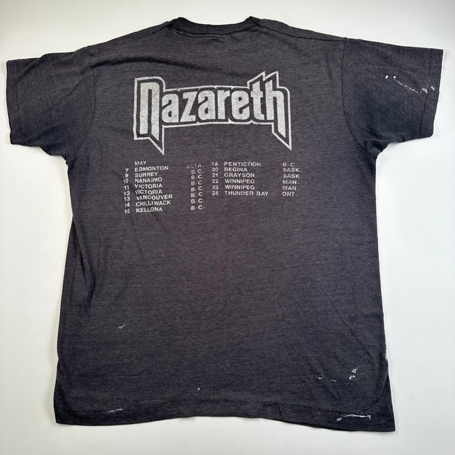 Vintage 1988 Nazareth Shirt XL 20th Anniversary