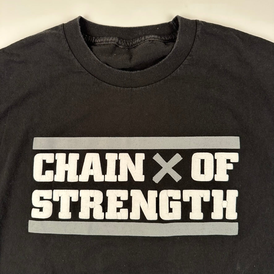 2000s Chain Of Strength Shirt Large True Till Death