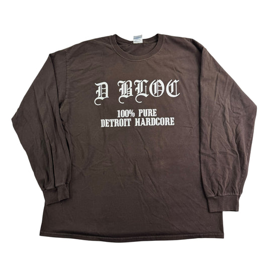 D Bloc Long Sleeve Shirt Large