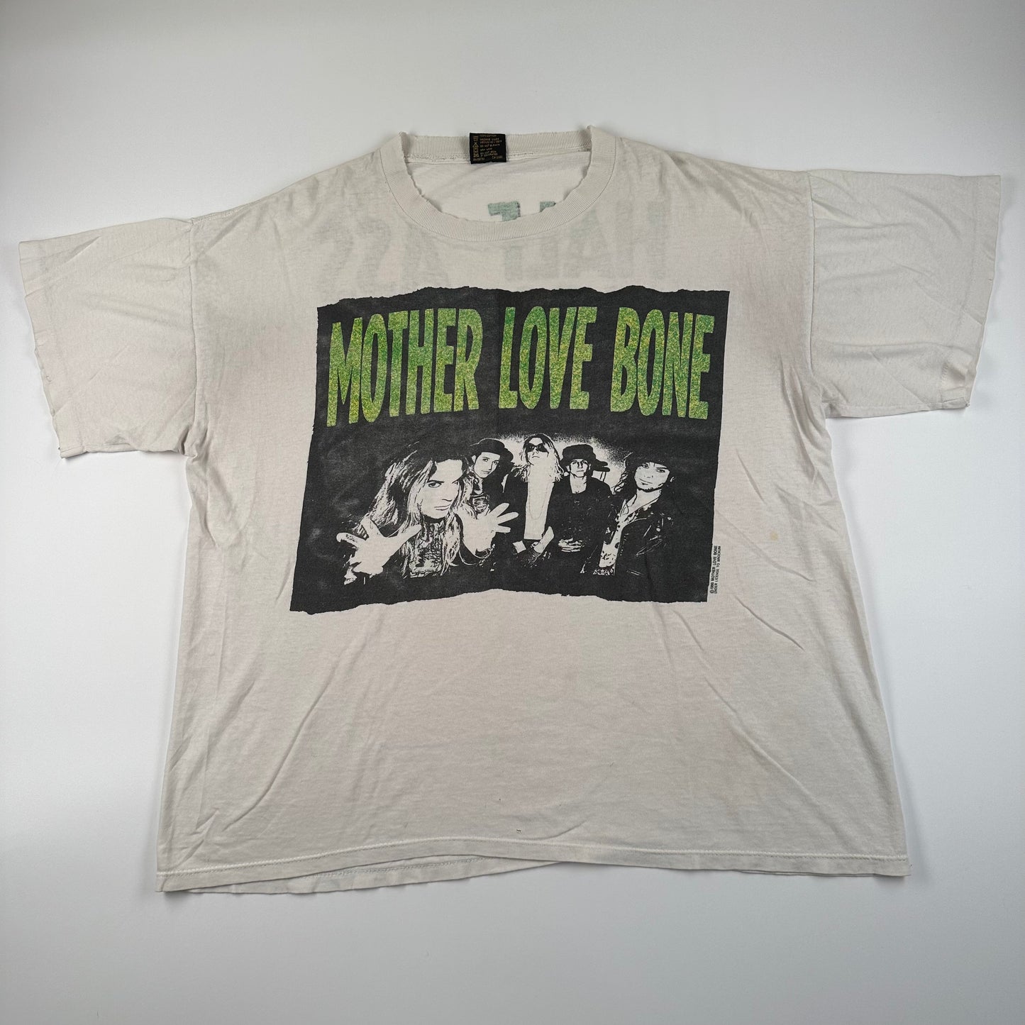 Vintage 1990 Mother Love Bone Shirt XL Half Ass Monkey Boy