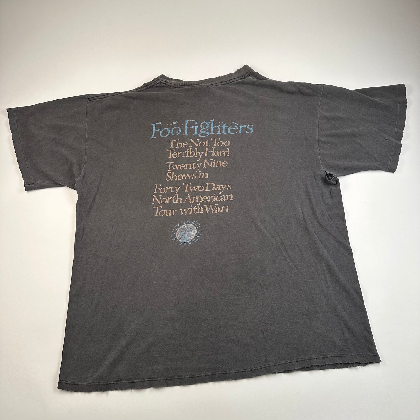 Vintage 1995 Foo Fighters Shirt XL