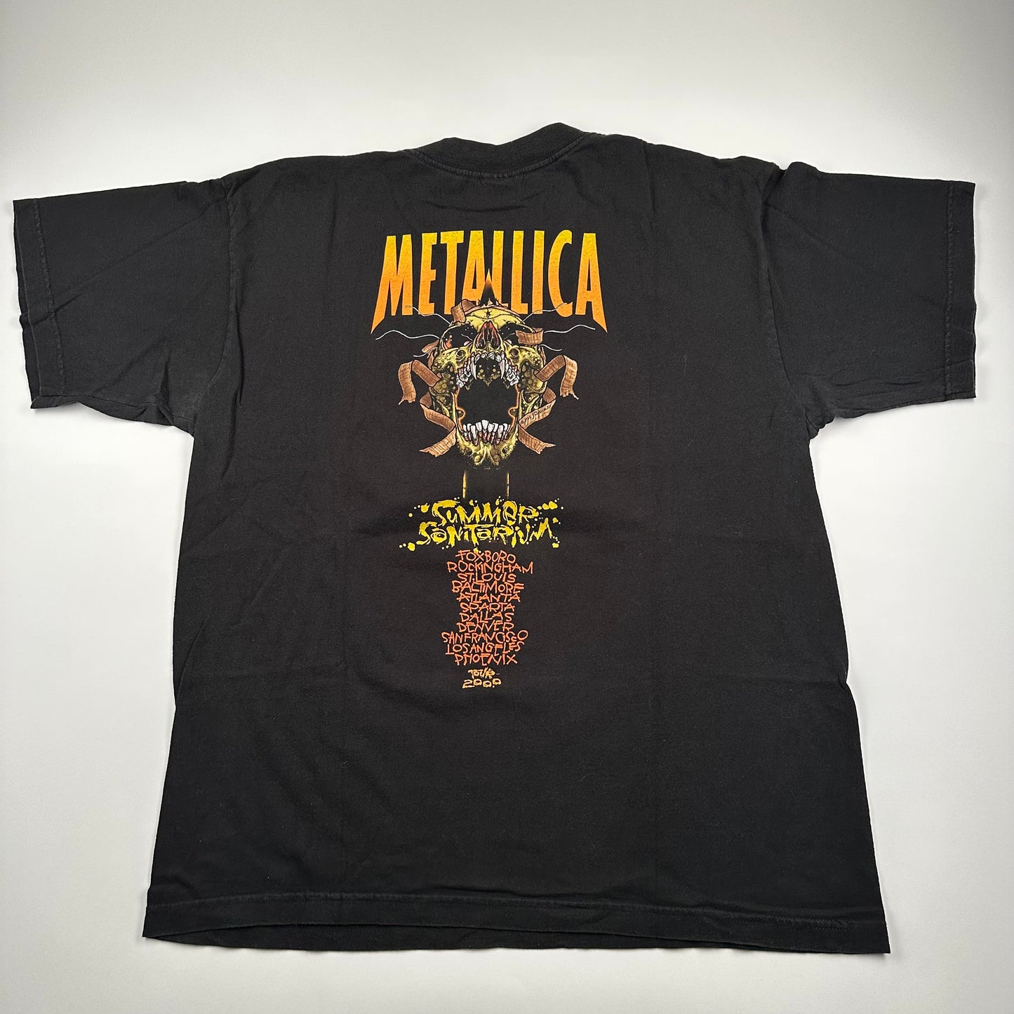 Vintage 2000 Metallica Shirt XL Summer Sanitarium