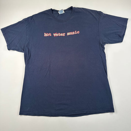 Vintage 90s Hot Water Music Shirt XL