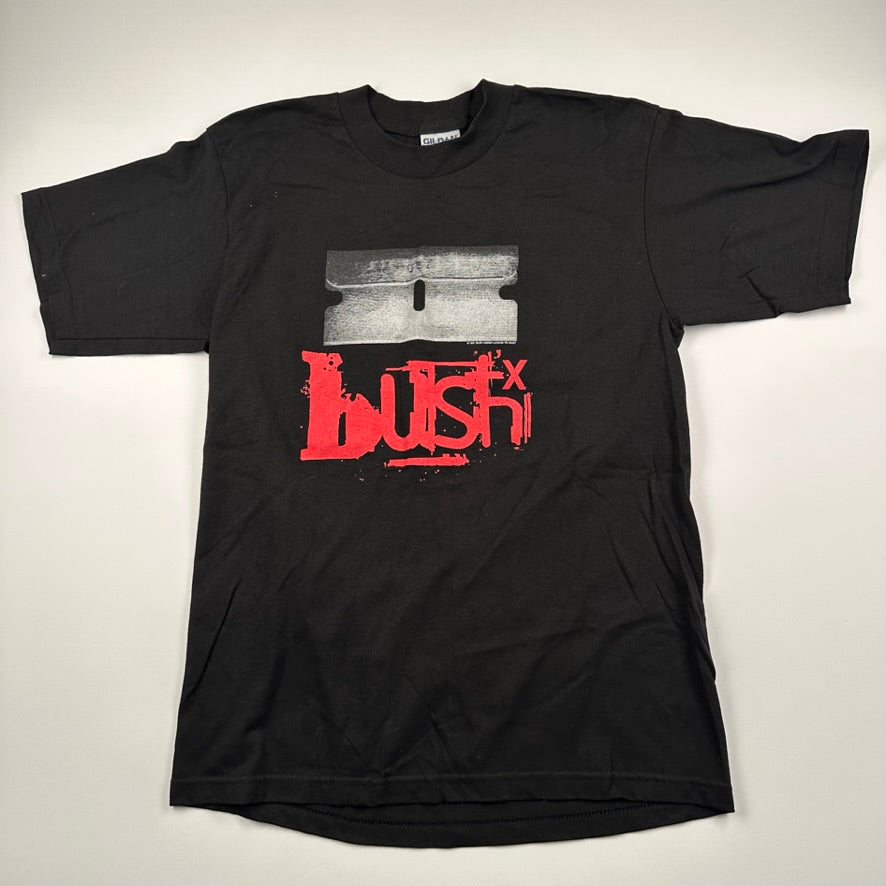 Vintage 1997 Bush Shirt Medium Razorblade Suitcase