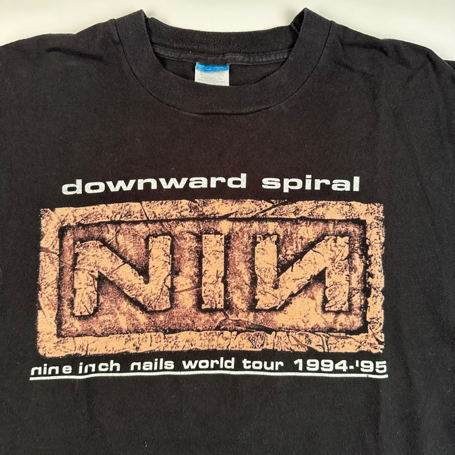 Vintage 1994 Nine Inch Nails Shirt XL Downward Spiral