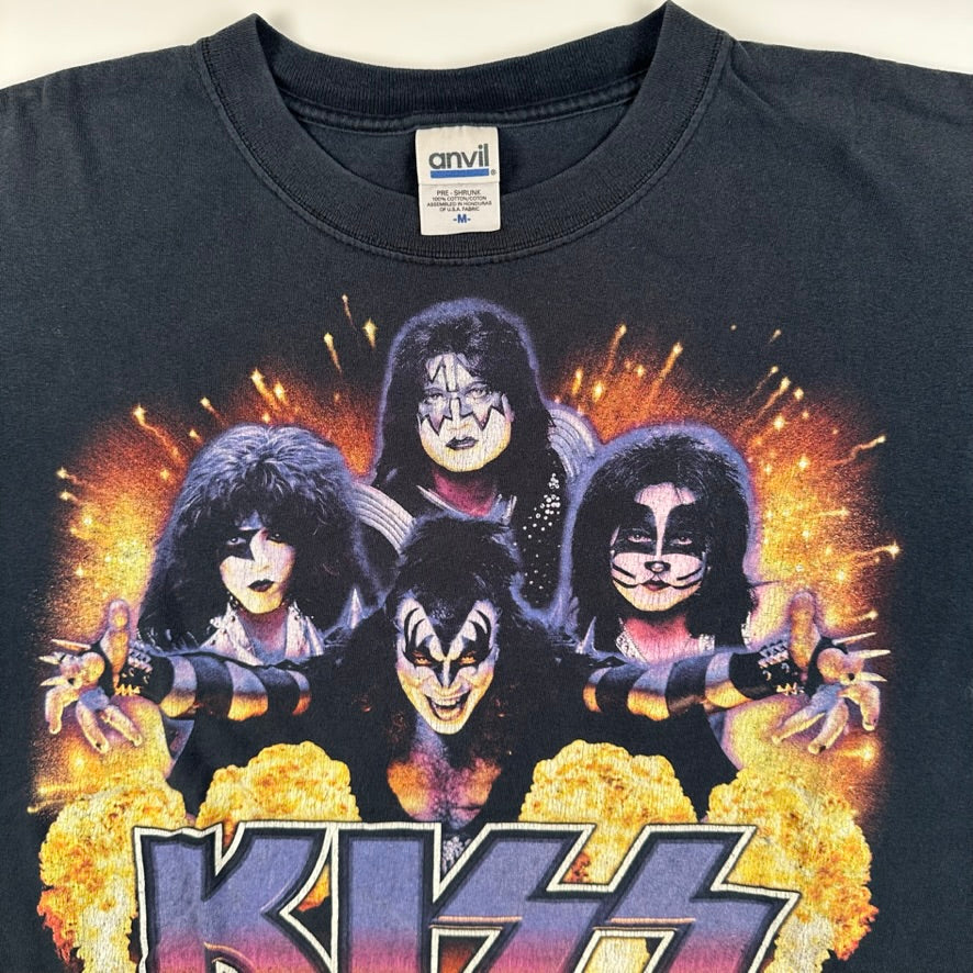 Vintage 2004 Kiss Shirt Medium Rock The Nation