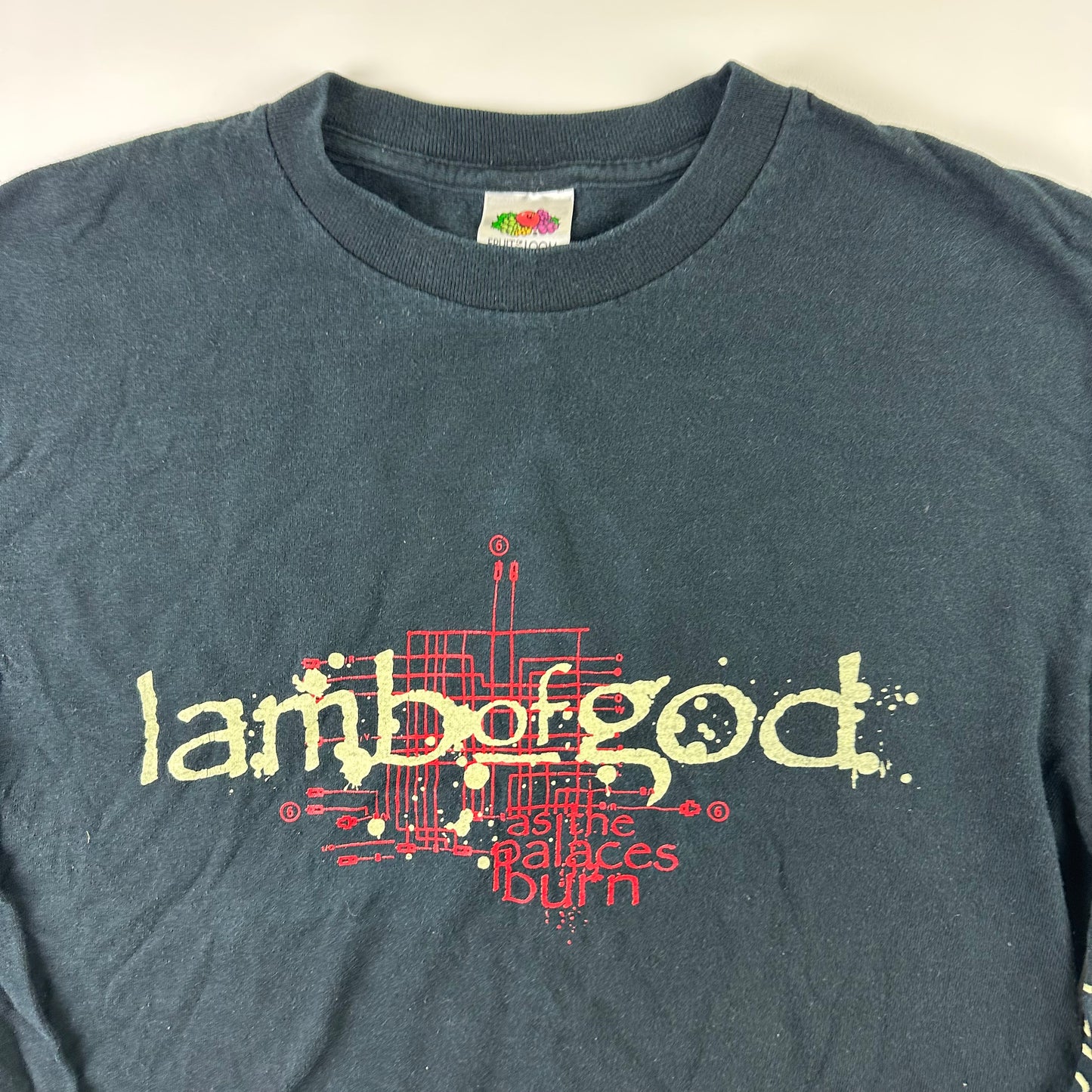 Vintage 2003 Lamb Of God Long Sleeve Shirt Medium As The Palaces Burn