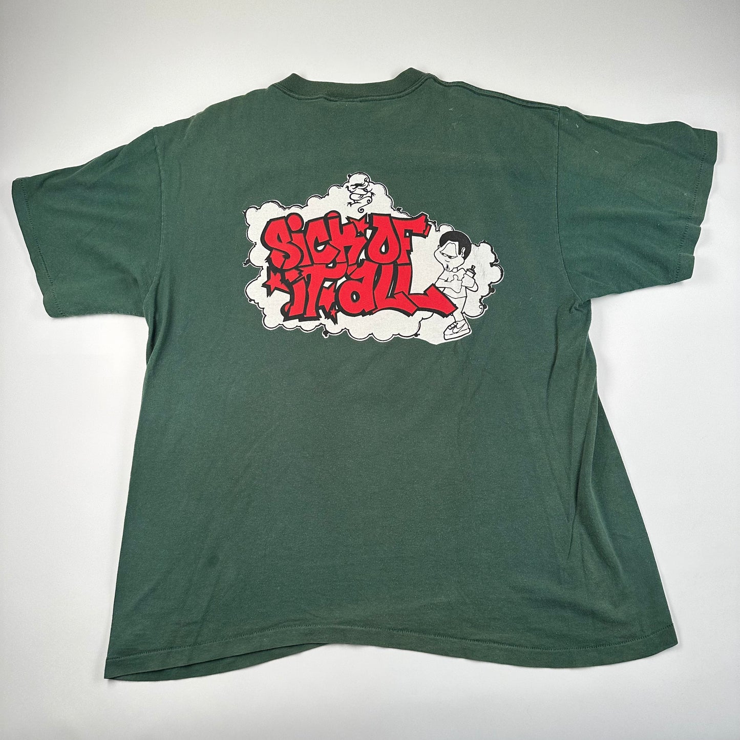 Vintage 90s Sick Of It All Shirt XL