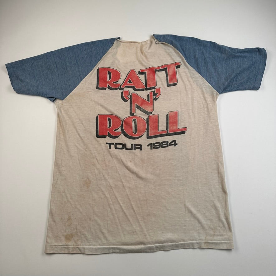 Vintage 1984 Ratt Shirt Large N Roll