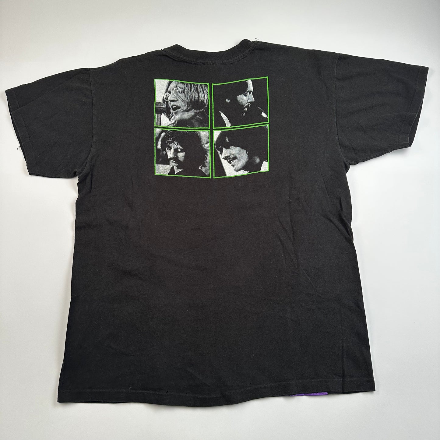 Vintage 1994 The Beatles Shirt Large All Over Print